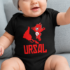 Body Infantil URSAL Ursinho Comunista Meme União das Repúblicas Socialistas da América Latina Algodão
