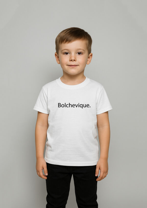 Body Infantil Bolchevique Esquerda Minimalista