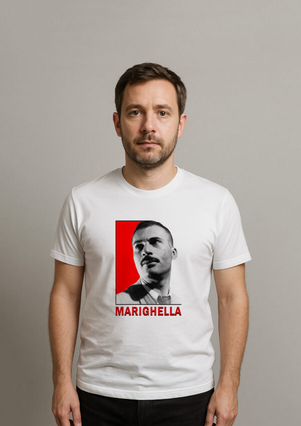 Camiseta Carlos Marighella Resistência Revolução Esquerda