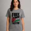 Camiseta Free Palestine Palestina Livre Resistência e Solidariedade