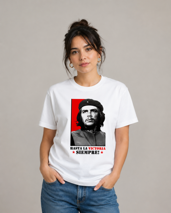Camiseta Che Guevara Hasta La Victoria Siempre Revolução Esquerda