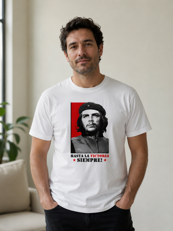 Camiseta Che Guevara Hasta La Victoria Siempre Revolução Esquerda
