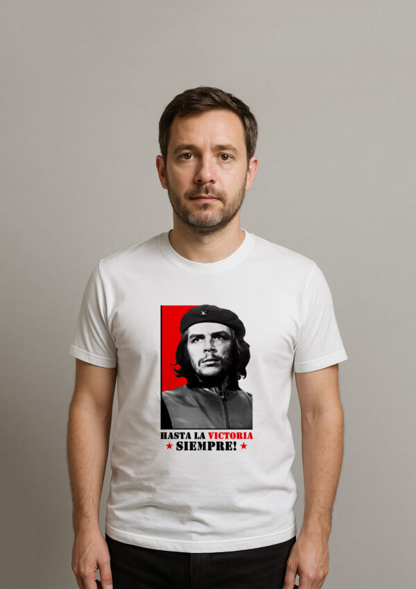 Camiseta Che Guevara Hasta La Victoria Siempre Revolução Esquerda