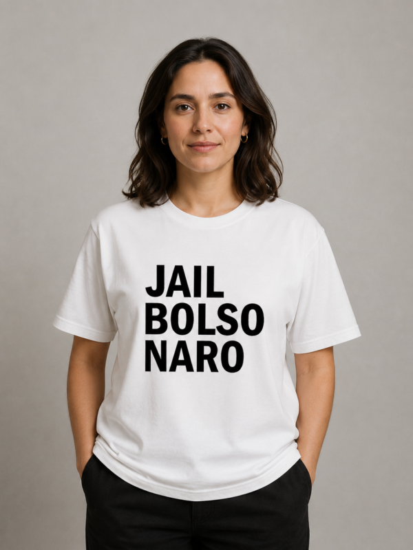 Camiseta Jail Bolsonaro Bolsonaro na Cadeia
