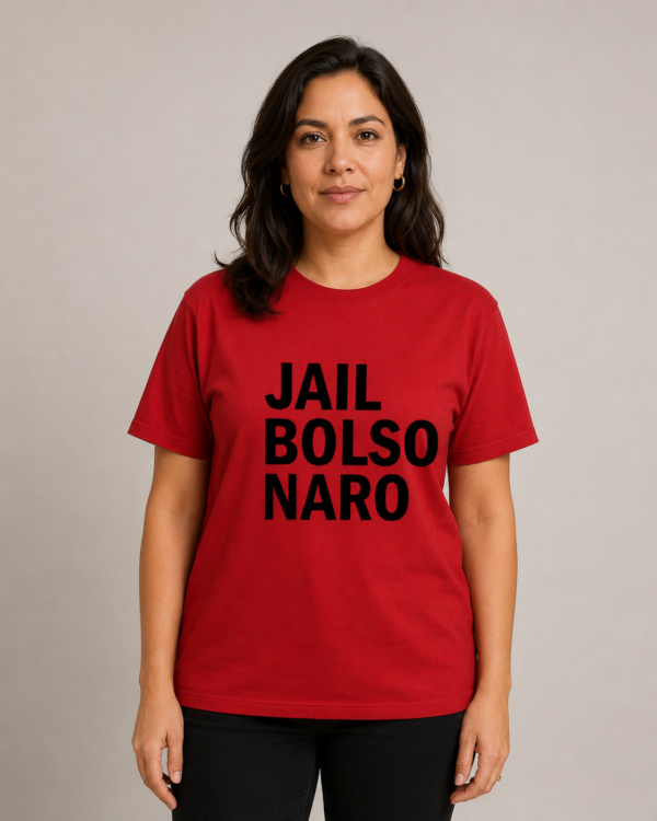Camiseta Jail Bolsonaro Bolsonaro na Cadeia