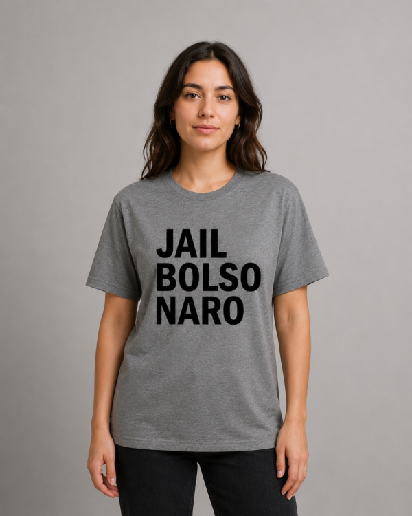 Camiseta Jail Bolsonaro Bolsonaro na Cadeia