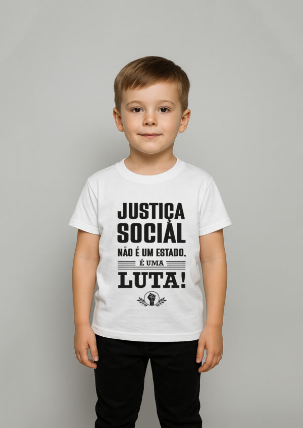 Body Infantil Justiça Social Não é um Estado é uma Luta