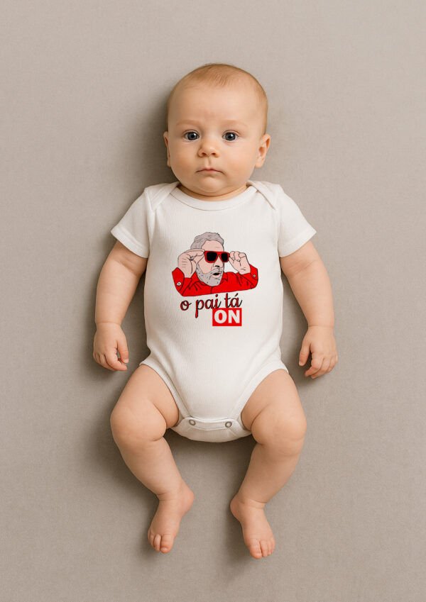 Body Infantil Presidente Lula O Pai Tá On Esquerda