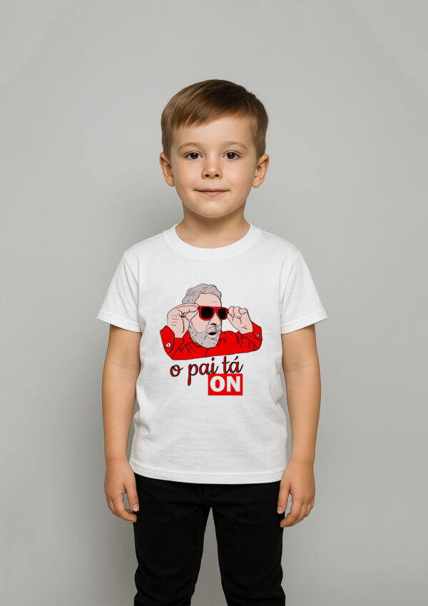 Body Infantil Presidente Lula O Pai Tá On Esquerda