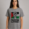 Camiseta Palestina Livre Liberdade Para O Povo