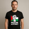 Camiseta Palestina Livre Liberdade Para O Povo Algodão