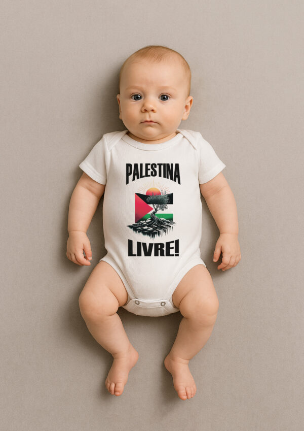 Body Infantil Palestina Livre Resistência e Solidariedade Internacional