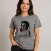 Camiseta Rosa Luxemburgo Por um mundo onde sejamos socialmente iguais humanamente diferentes e totalmente livres