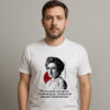Camiseta Rosa Luxemburgo Por um mundo onde sejamos socialmente iguais humanamente diferentes e totalmente livres