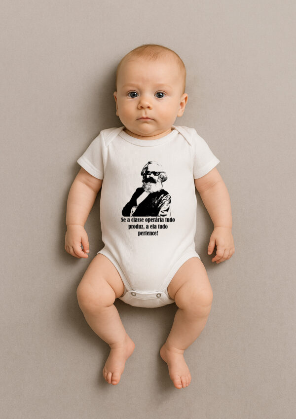 Body Infantil Karl Marx Se a Classe Operária Tudo Produz a Ela Tudo Pertence