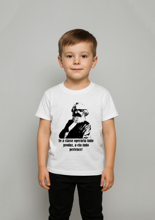 Body Infantil Karl Marx Se a Classe Operária Tudo Produz a Ela Tudo Pertence