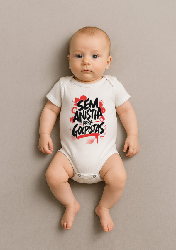 Body Infantil Sem Anistia Para Golpistas Democracia e Resistência