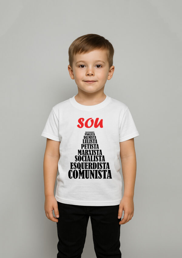 Body Infantil Sou Comunista Esquerdista Socialista