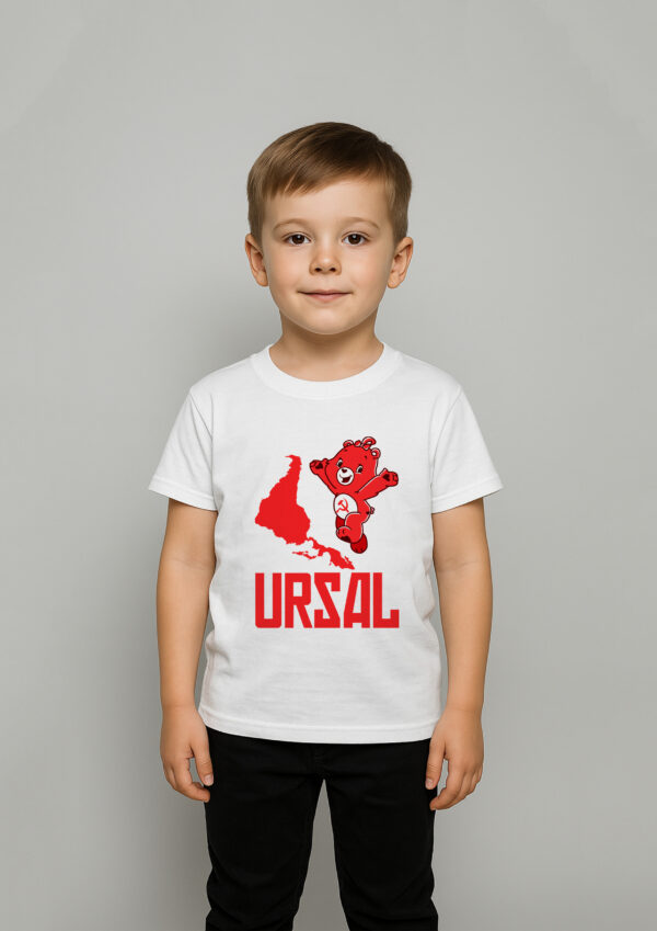 Body Infantil URSAL Ursinho Comunista Meme União das Repúblicas Socialistas da América Latina
