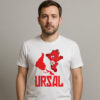 Camiseta URSAL Ursinho Comunista Meme União das Repúblicas Socialistas da América Latina
