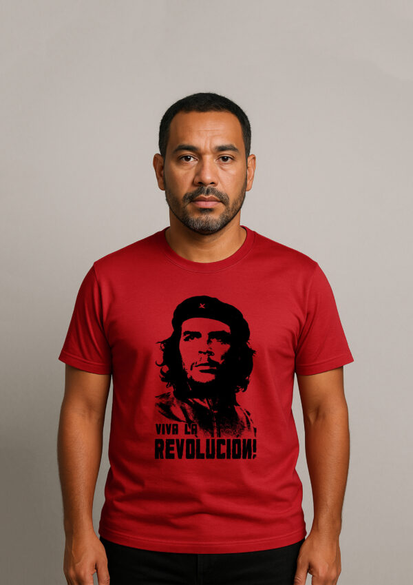Camiseta Che Guevara Viva La Revolución Esquerda