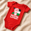 palestina-livre-5 Body Infantil Palestina Livre Liberdade Para o Povo Algodão