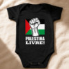 palestina-livre-6 Body Infantil Palestina Livre Liberdade Para o Povo Algodão